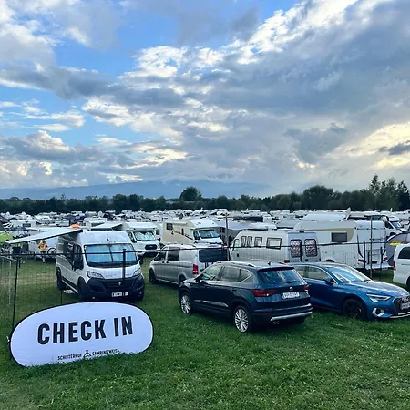 Schitterhof Camping Weiss Spielberg Bei Knittelfeld Exterior foto